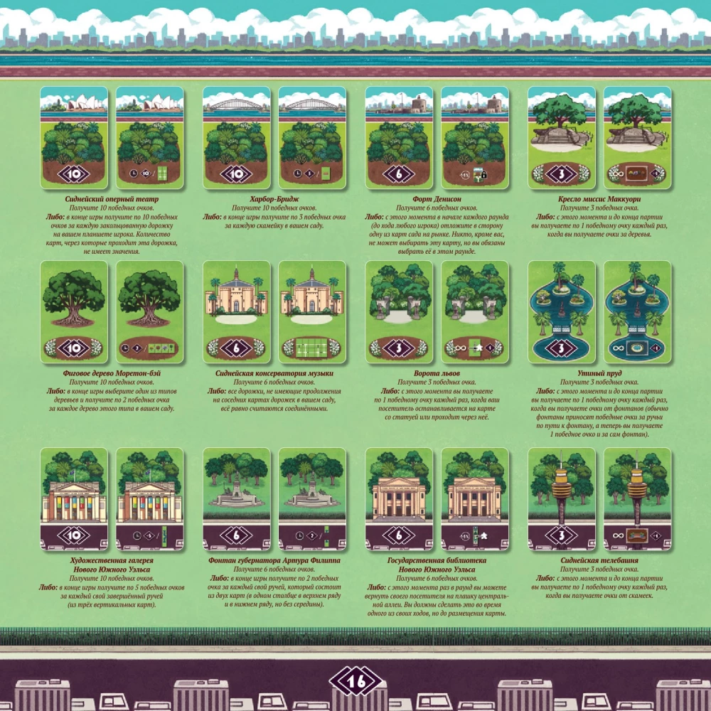 Board game - Gardens of Sydney